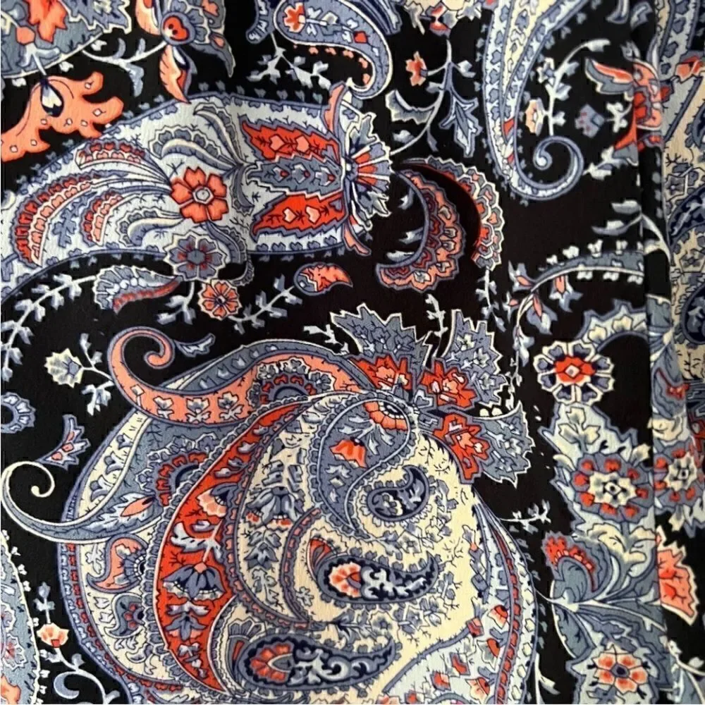 Eloise paisley print drawstring sleep pants